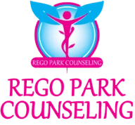 logo for rego park counseling addiction services